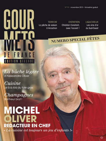 couverture du magazine gourmets de france 10