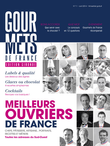 couverture du magazine gourmets de france 11