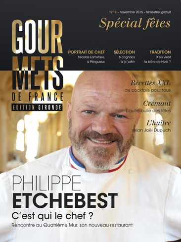 couverture du magazine gourmets de france 18