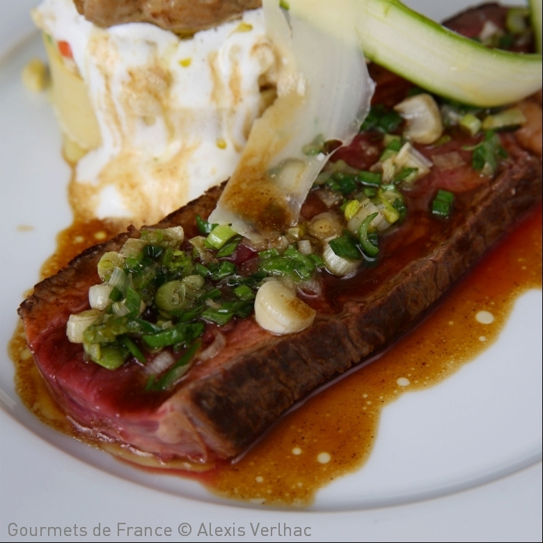 photo de la recette avec le boeuf igp de bazas