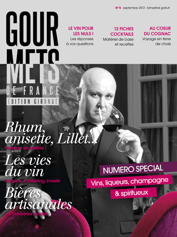 couverture du magazine gourmets de france 5