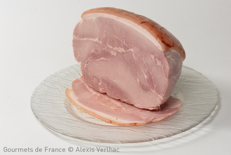 photo du jambon cuit prince noir du biscay
