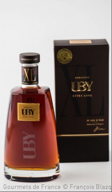 photo de la bouteille armagnac uby