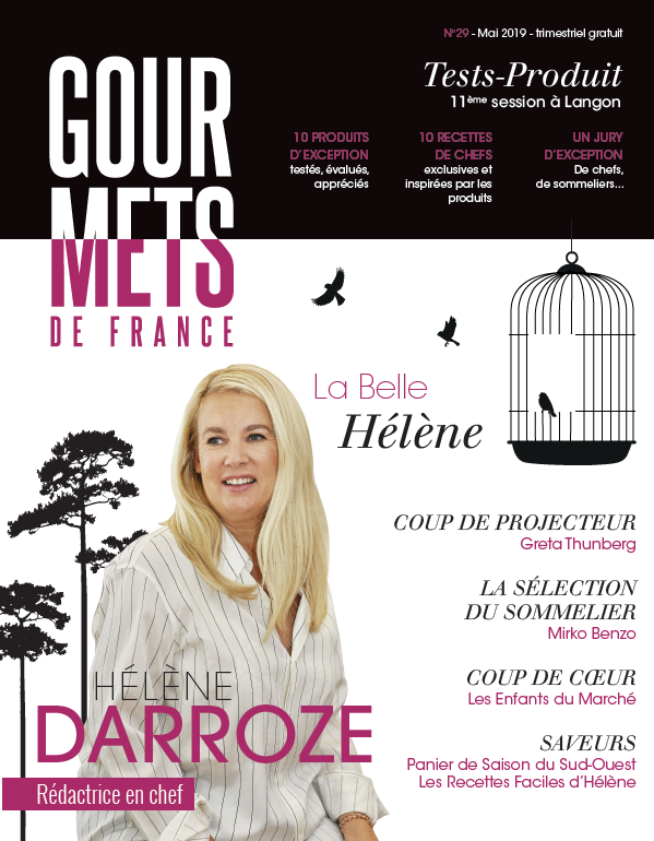 Magazine Gourmets de France n°29 Hélène Darroze
