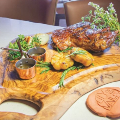 Recette Epaule d'agneau braisée à la sariette de Vincent Maillard