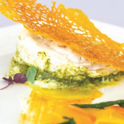 Recette de Filet de Loup aux Épinards par Anthony BERTAUX