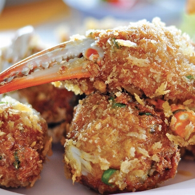 Recette croquettes de crabe