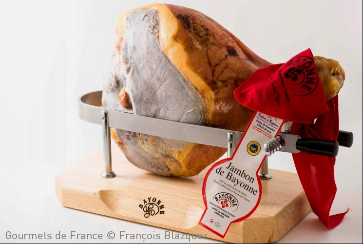 photo de jambon de bayonne IGP