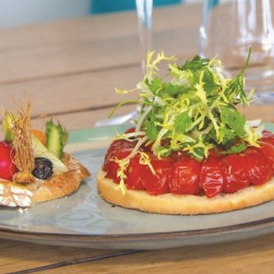 Recette La tomate cerise en tatin de Gilles Grandvoinet