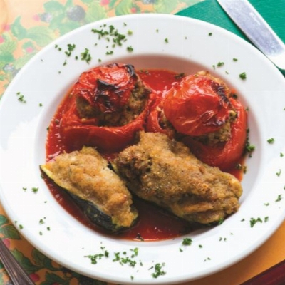Recette Légumes farcis de Marguerite Ceze