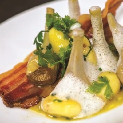 Recette Ragoût de pommes de terre et artichauts à la barigoule de Eric Canino