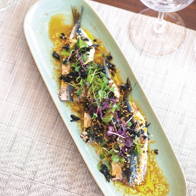 Recette Ceviche de Sardines aux algues par Nicolas CANTREL