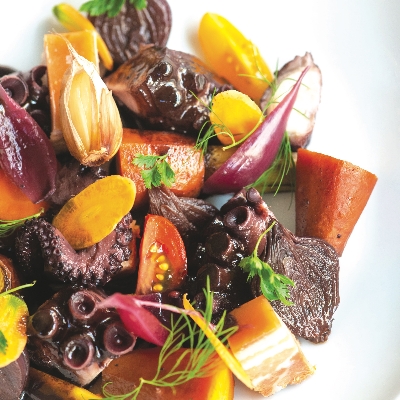 Recette de Daube de poulpe à la Toulonnaise par Geoffrey POËSSON