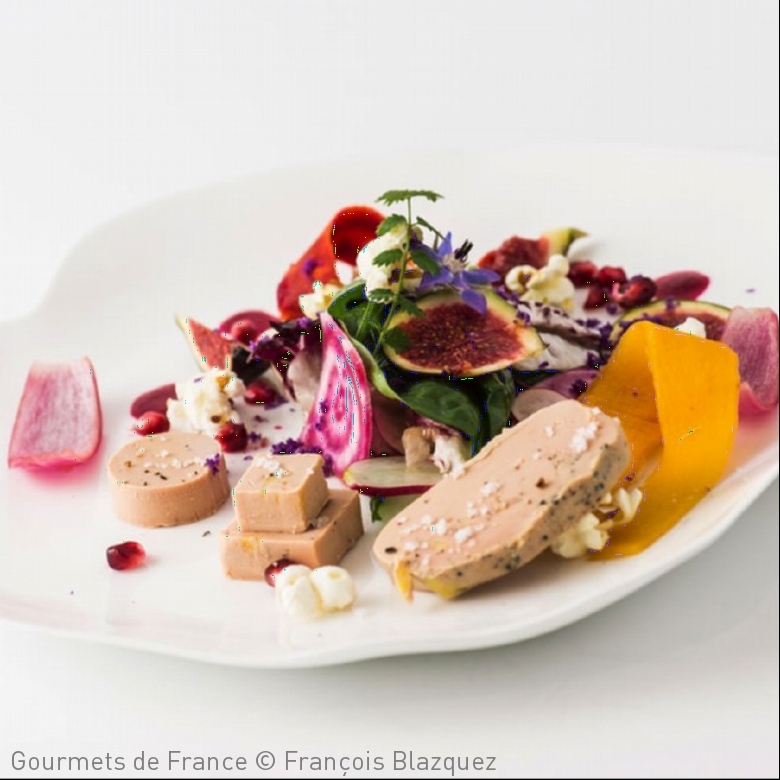 photo de la recette avec le foie gras entier mi cuit