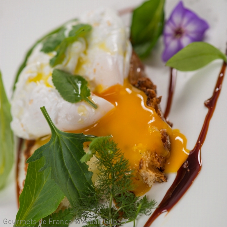 photo de la recette avec les oeufs de la sarl quintard