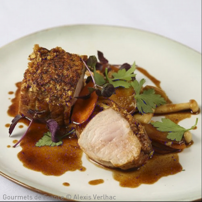 photo de la recette de noisettes de carre de veau le vedelou