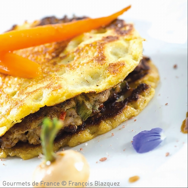 photo de la recette avec une epaule agneau des pyrenees