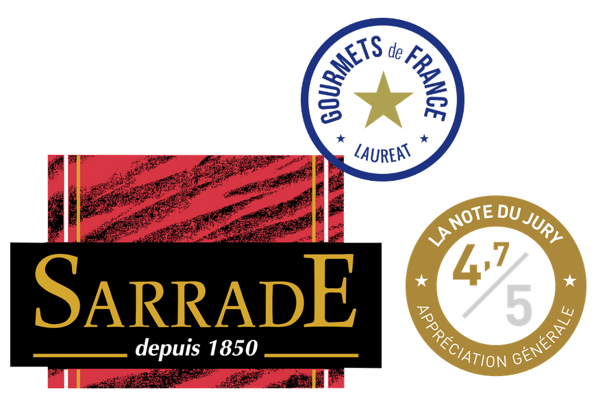 Sarrade lauréat Gourmets de France