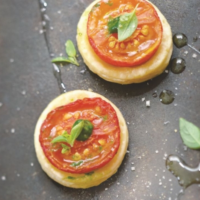 Recette Tarte à la tomate d'éric Fréchon