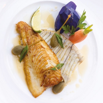 photo de la recette du troncon de turbot roti sur l’arete