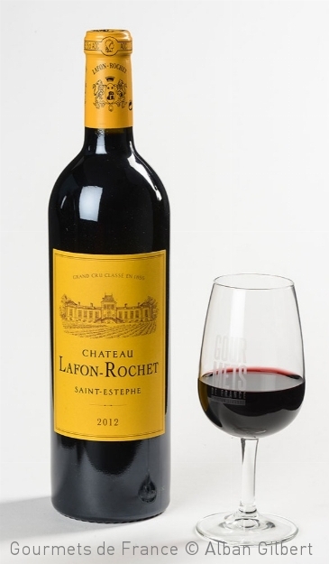 photo de la bouteille de lafon rochet aoc 2012