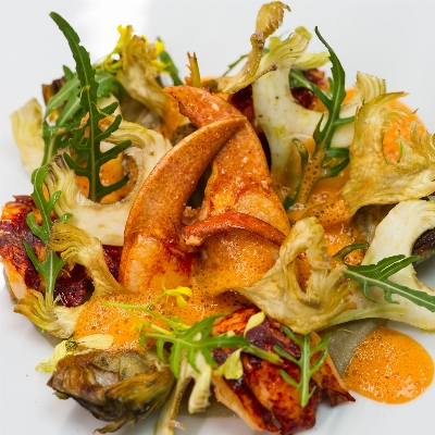 Recette Homard bleu et artichauts violets de provence