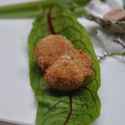 Recette Cromesquis à la fourme d'Ambert de Nicolas Nguyan Van Hai